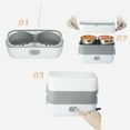 thumbnail image 5 of 2-Layers Electric Lunch Box Food Warmer Mini Rice Cooker Detachable Food Heater, 5 of 8