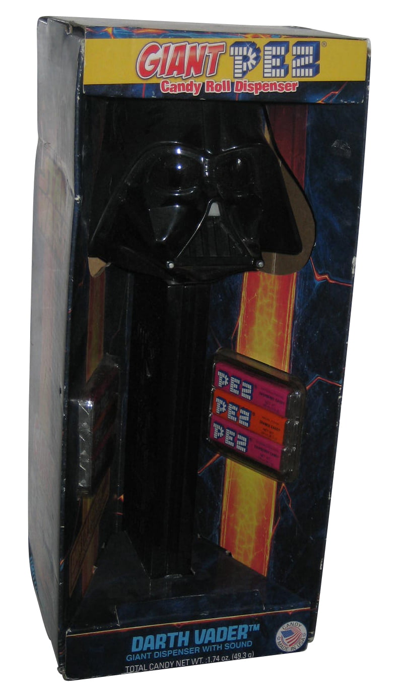 black stick red pack PEZ: Star Wars Darth Vader Brand New and Sealed 