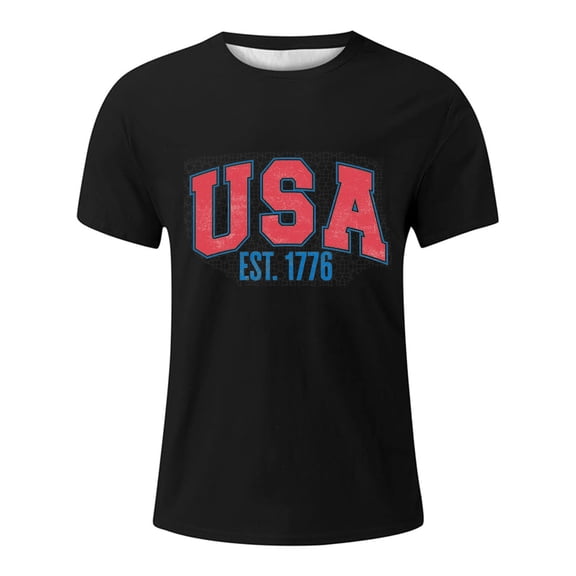 Afdoent T Shirts For Men Male Fashionable Casual Printed Short Sleeve T Shirt Comfort Tee Shirts