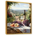 thumbnail image 2 of Designart "Romantic Vineyard Vista I" Vineyard Floater Framed Wall Art Prints, 2 of 5