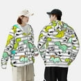 thumbnail image 6 of Haiem Funny Dinosaurs on Stripes UPF 50+ Fishing Shirts for Men Long Sleeve UV Sun Protection Hoodie Non-Mask Outdoor Hiking Shirts, 6 of 9