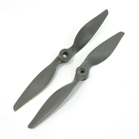 2 x RC Airplane Propellers Props 229x152mm 9x6E Gray w Shaft (Best Remote Control Airplane For Adults)