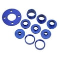 thumbnail image 1 of Router Template Guide Set, Router Template Guides Bushing Blue 10 Pcs Functional Easy To Use Aluminum Alloy Portable  For Industrial, 1 of 8