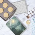 thumbnail image 5 of Yayeee Pot Holders Kitchen Heat Resistant with Pocket 7"x9.8" Cotton Oven Cooking Hot Pads, Forest House, 5 of 7