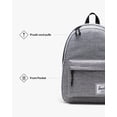 thumbnail image 4 of Mochila Herschel Supply Co. Herschel Classic Raven Crosshatch, 4 of 6