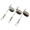 thumbnail image 2 of Lucky Strike #1 Nickel Single Spinner – 3‑Pack – Fishing Lure, 2 of 6