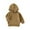 Khaki, variant on Coerni Toddler Girl Boy Sweatshirt Top Solid Color Hoodie Jumper For 0 To 5 Years Toddler Full Zip Hoodies