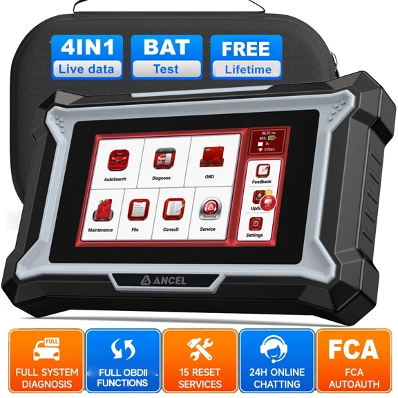 [Second Hand] ANCEL OBD2 Auto Scanner All System Diagnostic Tool ABS SRS Oil Reset EPB