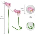 thumbnail image 3 of Pink Calla Lily with Pearl Pink Artificial Flowers Real Touch Calla Lily Faux Pink Flowers Arrangement Bouquet for Wedding Centerpieces for Party Home Decoration (Pink), 3 of 5