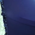 thumbnail image 7 of Efavormart Satin Rosette Navy Stretch Banquet Spandex Chair Cover Dinning Event Slipcover For Wedding Party Banquet Catering, 7 of 7