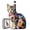 Rainbow Cat Toy Irregular Shaped Wooden Puzzle Standard Model M, variant on Mindful Zen-Cat Wood Puzzle for Adults, Complex Irregular Jigsaw with Hidden Forest Shards for Deep Relaxation and Digital Detox, High-Performance Mental Vitality Gift