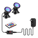 thumbnail image 1 of Luz para fuente sumergible, resistente al agua, con control remoto, multicolor y ajustable., 1 of 5