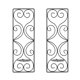 thumbnail image 2 of 2 candelabros de pared de desplazamiento de Vintage, portavelas, decoraciones clásicas para estantes, 2 of 9