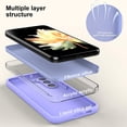 thumbnail image 5 of Designed for Samsung Galaxy S23 Plus 5G Case,Slim Liquid Silicone Rubber Shockproof Phone Cover Soft Anti-Scratch Microfiber Lining Protection Case for Samsung Galaxy S23 Plus 5G 2023 (Purple), 5 of 8