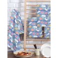 thumbnail image 2 of Easter Bunny Eggs Kitchen Dish Towels for Drying Dishes Set of 4, Spring Leaves Daisy Flowers Blue Plaid Waffle Weave Microfiber Hand Tea Bathroom Towels Quick Dry & Absorbent Towel 15.7x23.6, 2 of 7