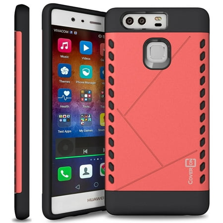 CoverON Huawei P9 Case, Paladin Series Slim Protective Phone Cover