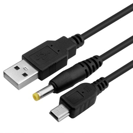 Usb Charging Cable For Sony Psp 1000 Psp Slim Lite 00 Psp 3000 Playstation Portable Walmart Com Walmart Com
