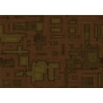 thumbnail image 1 of Ahgly Company Machine Washable Indoor Rectangle Transitional Dark Bronze Brown Area Rugs, 5' x 8', 1 of 7