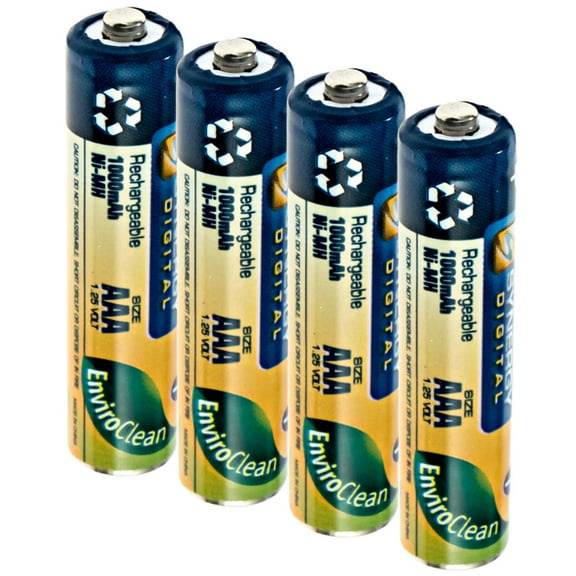 Batteries N Accessories BNA-WB-SB202 Regular size Household AAA Batteries - Rechargable - 4 Pack