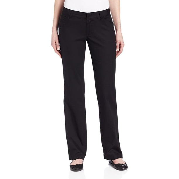 Womens Relaxed Straight Stretch Twill Pant