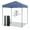 Blue, variant on 6.6x6.6 Ft Canopy with UPF 50 , Quick Setup Tent for Outdoor Events
