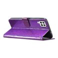 thumbnail image 7 of For Samsung A22 4G Wallet Case Bling Shiny Premium PU Leather with RFID Blocking Card Slots Holder Magnetic Flip Kickstand Shockproof Wrist Strap Cover For Samsung Galaxy A22 4G, Purple, 7 of 7