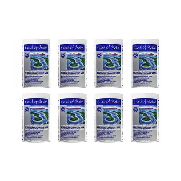 Coast of Maine Stonington Blend Organic Growers Potting Soil Mix (8 Pack)
