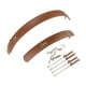 thumbnail image 2 of Guardabarros plegable para bicicleta, guardabarros delantero y trasero, guardabarros para bicicleta, delantero y trasero 20 pulgadas marrón, 2 of 8