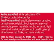 ChapStick Classic Strawberry Lip Balm Tube, 0.15 oz