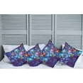 thumbnail image 2 of Ambesonne Christmas Throw Pillow Cover 4 Pack, Happy New Year Party, 24", Multicolor, 2 of 5