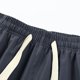 thumbnail image 4 of Ceisia Men's Gift Wide-Leg Capri Pants with Color-Block Cargo Pockets & Long Drawstrings - Street Style Casual Multi-Color, 4 of 8