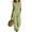*Green, variant on VBVC 2 Piece Wide Leg Pants Set Women Loose Fit V Neck Top Casual Summer Outfit,Black,S-2XL