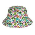 thumbnail image 1 of Balery Watercolor Flowers Sombreros para el sol para hombre y mujer, sombrero de pescador con UPF 50+, 1 of 6