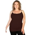 thumbnail image 3 of Skinny Tees "And a Little More" Plus Size Camisole 131, 3 of 10