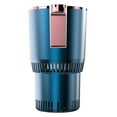 thumbnail image 1 of Calentador de Tazas para Coche Pph240723001 | Soporte Termoeléctrico para Bebidas Frías y Calientes con Pantalla Lcd de Temperatura | Enfriador de Bebidas Portátil de Aluminio Abs para Coches, Camion, 1 of 4