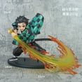 thumbnail image 4 of Demon Slayer Anime PVC Model Figures Tanjirou Zenitsu Kyoujurou Size 14-22cm, 4 of 5