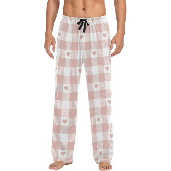 SKQIT Men's Pajama Bottoms Soft Sleep Pant with Pockets Sleep Pj Lounge Pants for Men
