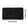 thumbnail image 3 of Deals Qaailabf Home Bathroom Absorbent Floor Mat Is Machine Washable Soft Comfortable And Quickly Absorbs Water Ensuring Stable And Non Slip Bathroom Floor Mat, 3 of 7