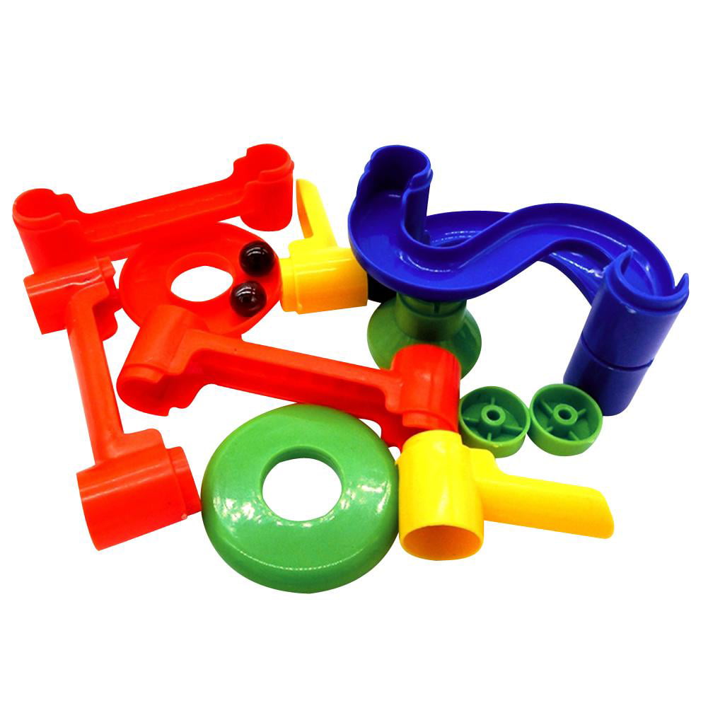 kids Toy  DIY Building Blocks early Education Track Game Tower Orbit Ball 