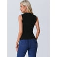 thumbnail image 4 of DARING DIVA Women's Mesh Tops Glitter Party Club Sparkly Shirt XL Black, 4 of 6