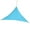Sky Blue, variant on Joernso Outdoor Triangle Sun Shelter Sunshade Tent Canopy Garden Patio Camp Awning Cloth