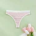 thumbnail image 2 of vigerkar Women's Breathable Cotton Thong Panties (Light Pink, XL), 2 of 4