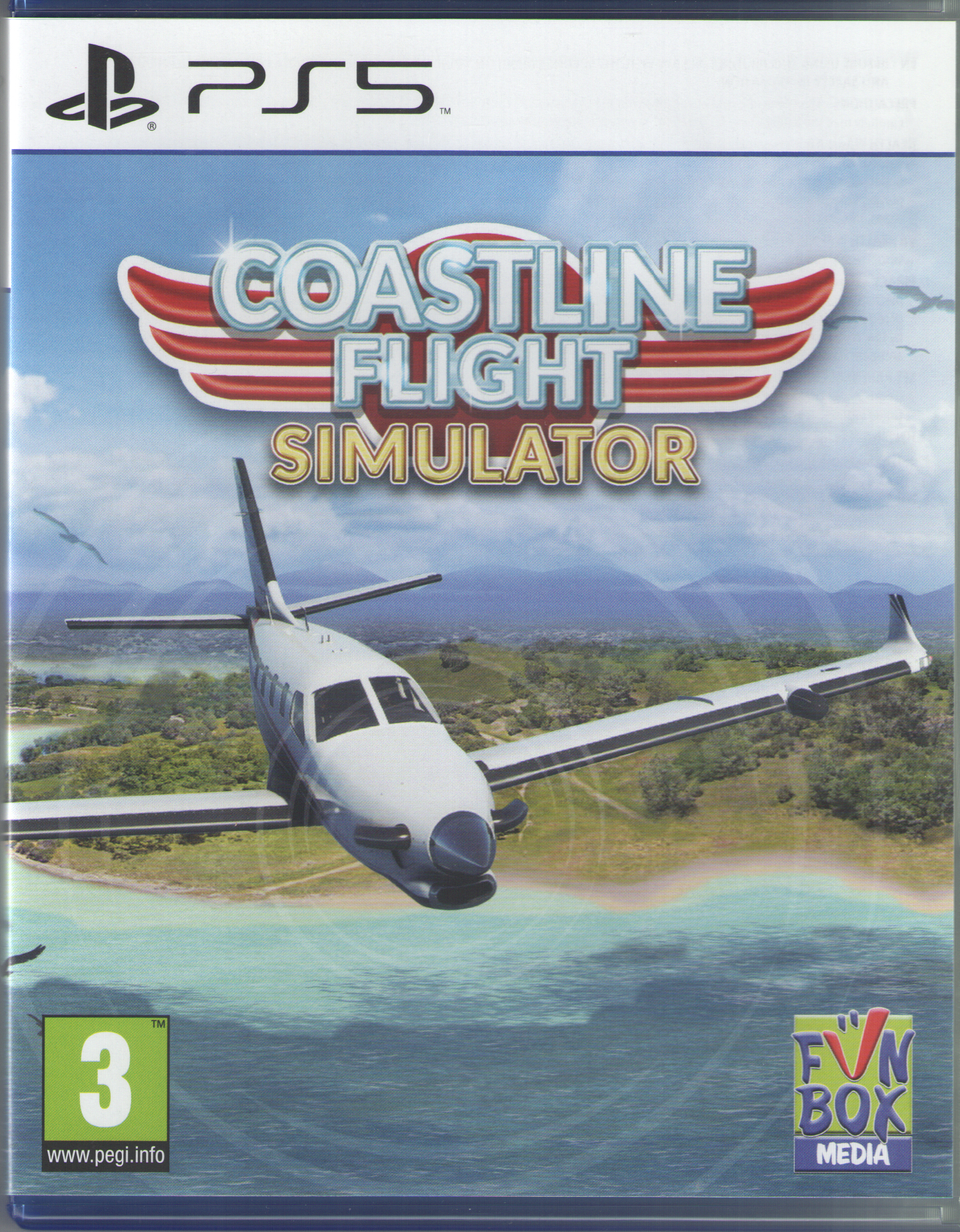 Coastline Flight Simulator Video Game - PlayStation 5