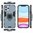 thumbnail image 3 of Dteck Shockproof Case For iPhone 12 Mini 5.4 [Magnetic Car Mount] Heavy Duty Armor Protective Rugged 2 in 1 Shock-Absorbing Case with 360 Degree Rotation Ring Case, Navyblue, 3 of 4