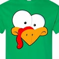 thumbnail image 4 of Inktastic Thanksgiving Goofball Turkey Face T-Shirt, 4 of 5