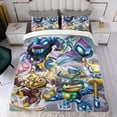 thumbnail image 4 of Skylanders Swap Force Conjunto de sábanas temático, trío de piezas, cómodo y amigable con la piel, diseño único, regalo de decoración para el hogar para familiares, amigos y fans, 90 cm * 190 cm, 4 of 6