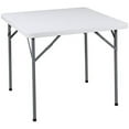 thumbnail image 3 of Iceberg Indestruc-Table® Classic Folding Table, Platinum Granite Gray, Size - 34" Square, 3 of 5
