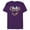 Purple, variant on Disney Minnie Mouse Younger Sister Flowers Japanese Family- Short Sleeve Blended T-Shirt for Adults - Customized-Yellow