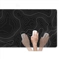 thumbnail image 3 of 2X Alfombrilla de Ratón Grande Extendida Con Contorno Topográfico, Alfombrilla de Ratón para Teclado de Ordenador, Alfombrilla de Ratón Con Base Antideslizante de 3 mm, 3 of 5