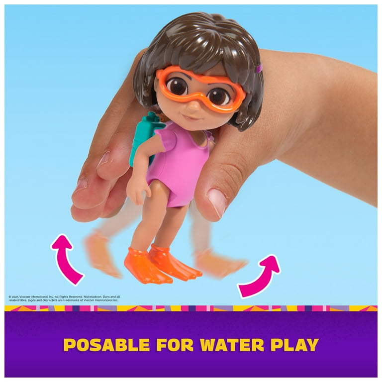 Doll Dora Barbie Girl Dora, Splash-Splash Adventure Pack, With